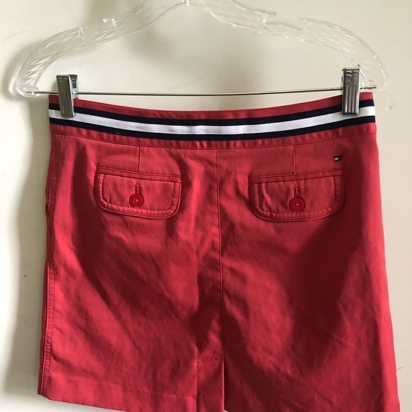 Tommy Hilfiger Golf Skort Pickleball Tennis Red Size 4 - Picture 4 of 11